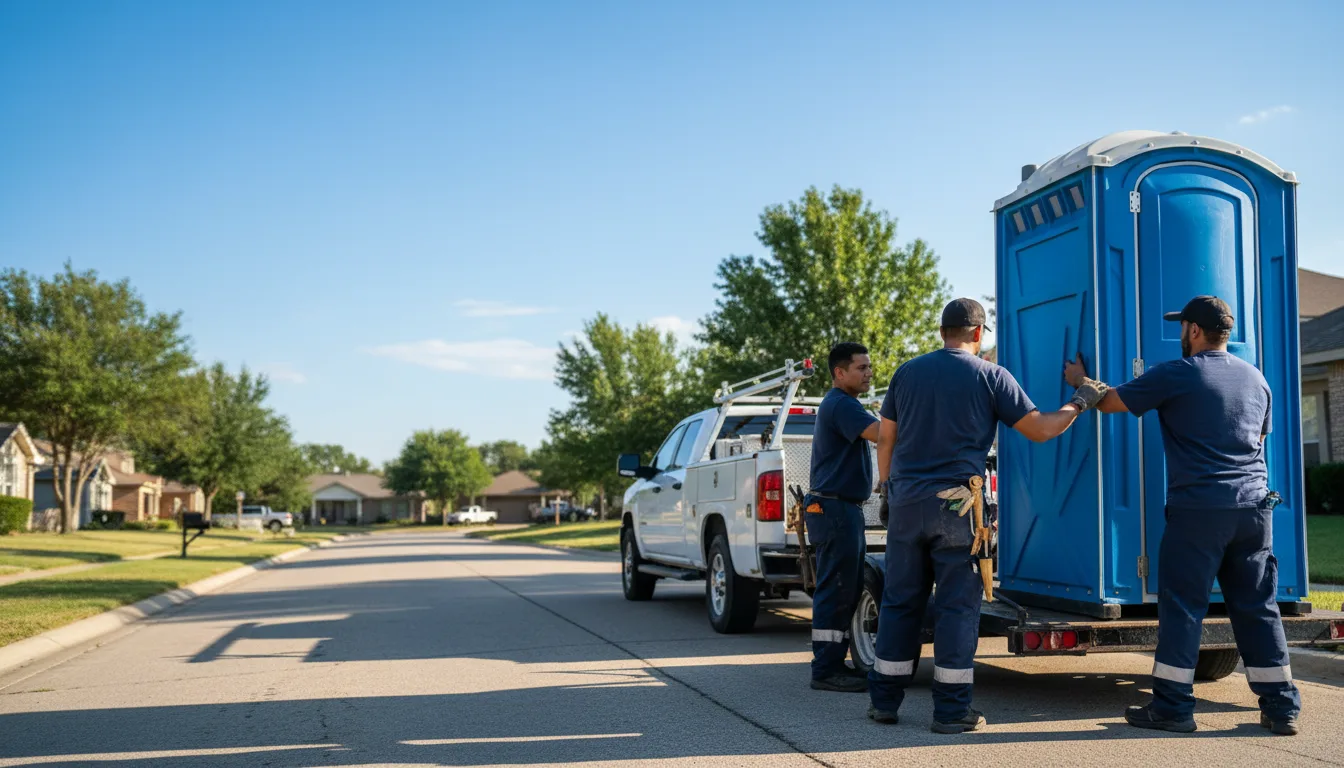 Portable Toilet Rental in Baytown, TX near me